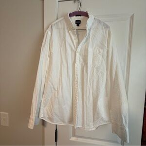 J. Crew White Dress Shirt